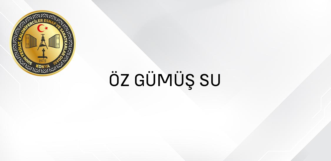 ÖZ GÜMÜŞ SU